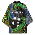 South Sea Islanders And Fiji Kimono Fijian Coat Of Arms And Southern Cross