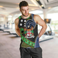 South Sea Islanders And Fiji Men Tank Top Fijian Coat Of Arms And Southern Cross