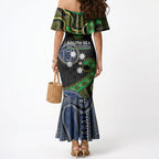 South Sea Islanders And Fiji Mermaid Dress Fijian Coat Of Arms And Southern Cross