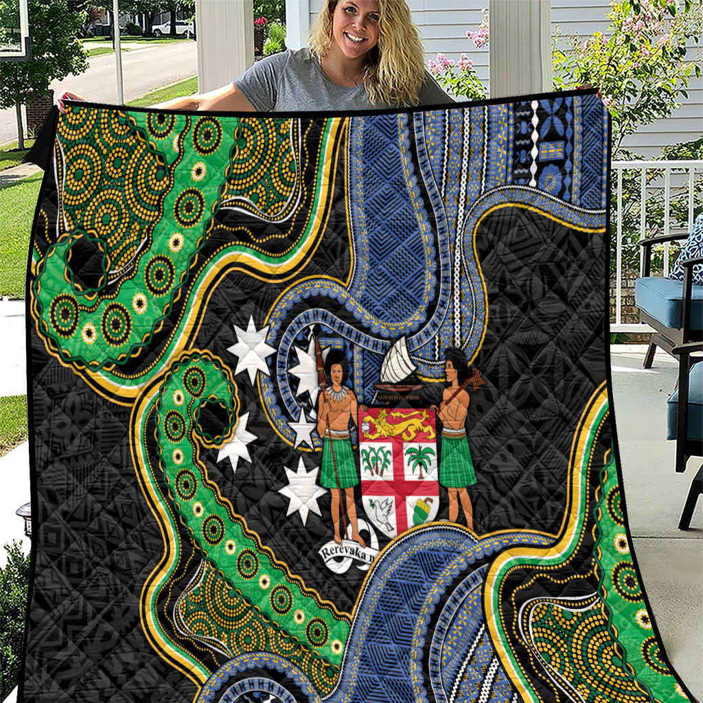 South Sea Islanders And Fiji Quilt Fijian Coat Of Arms And Southern Cross