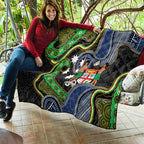 South Sea Islanders And Fiji Quilt Fijian Coat Of Arms And Southern Cross