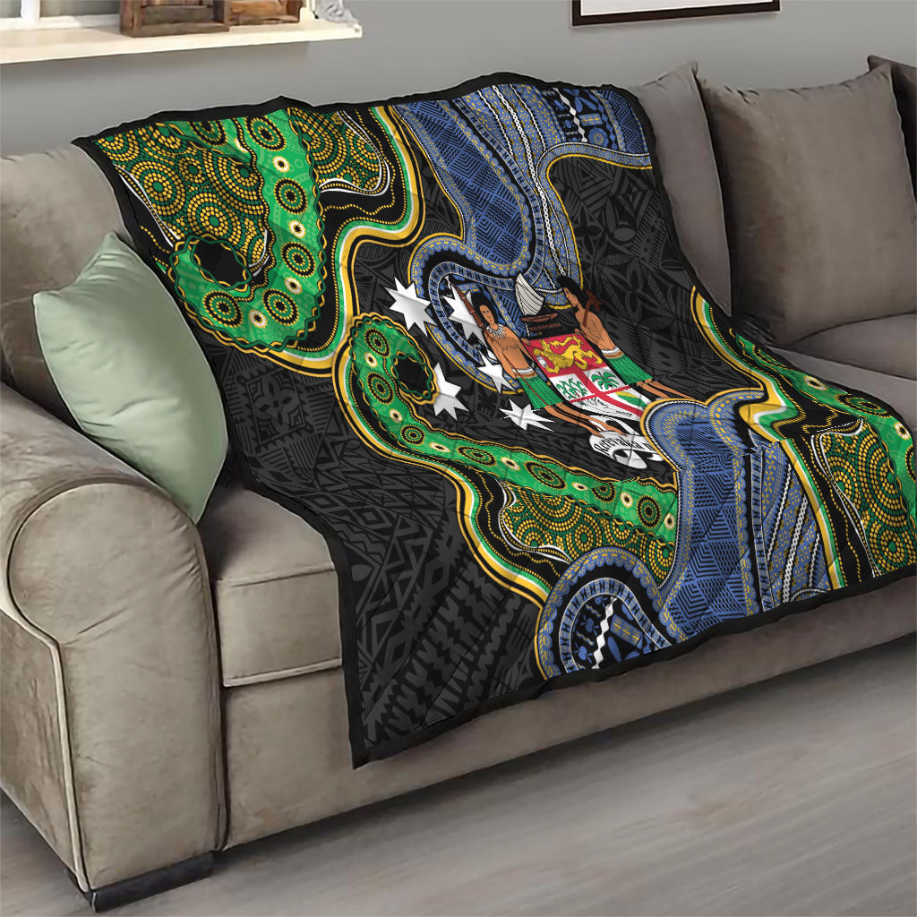 South Sea Islanders And Fiji Quilt Fijian Coat Of Arms And Southern Cross