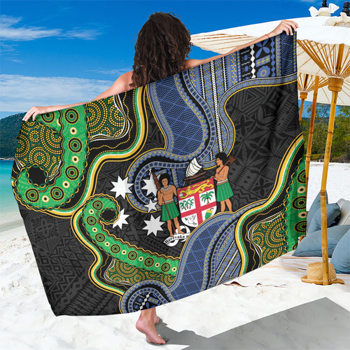 South Sea Islanders And Fiji Sarong Fijian Coat Of Arms And Southern Cross
