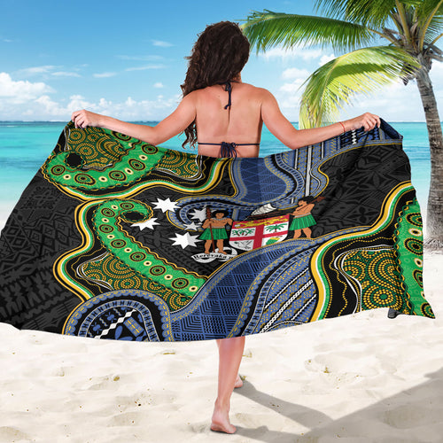 South Sea Islanders And Fiji Sarong Fijian Coat Of Arms And Southern Cross