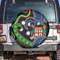 South Sea Islanders And Fiji Spare Tire Cover Fijian Coat Of Arms And Southern Cross