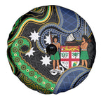South Sea Islanders And Fiji Spare Tire Cover Fijian Coat Of Arms And Southern Cross