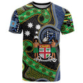 South Sea Islanders And Fiji T Shirt Fijian Coat Of Arms And Southern Cross