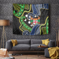 South Sea Islanders And Fiji Tapestry Fijian Coat Of Arms And Southern Cross