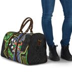 South Sea Islanders And Fiji Travel Bag Fijian Coat Of Arms And Southern Cross