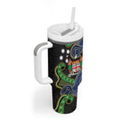 South Sea Islanders And Fiji Tumbler With Handle Fijian Coat Of Arms And Southern Cross