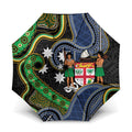 South Sea Islanders And Fiji Umbrella Fijian Coat Of Arms And Southern Cross