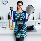 Aotearoa Atua Ranginui Apron Maori Sky Father Koru Patterns