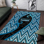Aotearoa Atua Ranginui Area Rug Maori Sky Father Koru Patterns