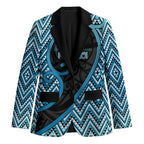Custom Aotearoa Atua Ranginui Blazer Maori Sky Father Koru Patterns