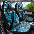 Aotearoa Atua Ranginui Car Seat Cover Maori Sky Father Koru Patterns