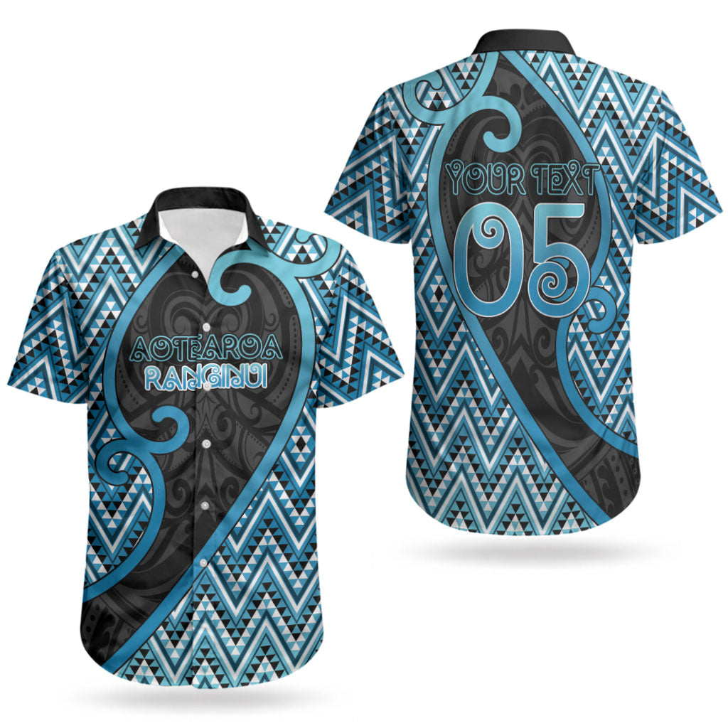 Custom Aotearoa Atua Ranginui Couples Matching Off The Shoulder Long Sleeve Dress and Hawaiian Shirt Maori Sky Father Koru Patterns