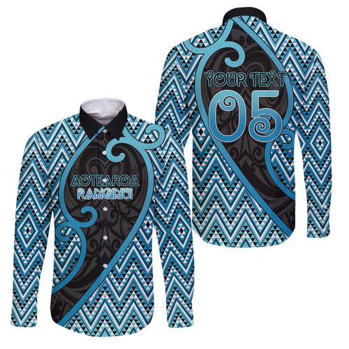 Custom Aotearoa Atua Ranginui Family Matching Off Shoulder Maxi Dress and Hawaiian Shirt Maori Sky Father Koru Patterns