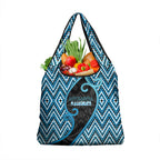 Aotearoa Atua Ranginui Grocery Bag Maori Sky Father Koru Patterns