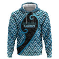 Custom Aotearoa Atua Ranginui Hoodie Maori Sky Father Koru Patterns
