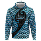 Custom Aotearoa Atua Ranginui Hoodie Maori Sky Father Koru Patterns