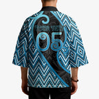 Custom Aotearoa Atua Ranginui Kimono Maori Sky Father Koru Patterns