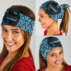 Aotearoa Atua Ranginui Neck Gaiter Maori Sky Father Koru Patterns
