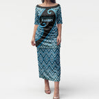 Custom Aotearoa Atua Ranginui Puletasi Maori Sky Father Koru Patterns