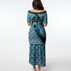 Custom Aotearoa Atua Ranginui Puletasi Maori Sky Father Koru Patterns