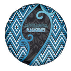 Aotearoa Atua Ranginui Spare Tire Cover Maori Sky Father Koru Patterns