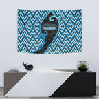 Aotearoa Atua Ranginui Tapestry Maori Sky Father Koru Patterns