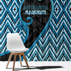Aotearoa Atua Ranginui Window Curtain Maori Sky Father Koru Patterns