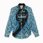 Custom Aotearoa Atua Ranginui Women Casual Shirt Maori Sky Father Koru Patterns