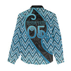 Custom Aotearoa Atua Ranginui Women Casual Shirt Maori Sky Father Koru Patterns