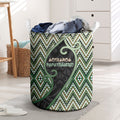 Aotearoa Atua Papatuanuku Laundry Basket Earth Mother Father Koru Patterns
