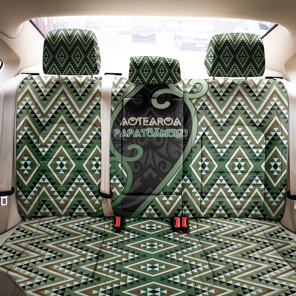 Aotearoa Atua Papatuanuku Back Car Seat Cover Earth Mother Father Koru Patterns
