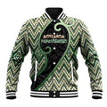 Custom Aotearoa Atua Papatuanuku Baseball Jacket Earth Mother Father Koru Patterns
