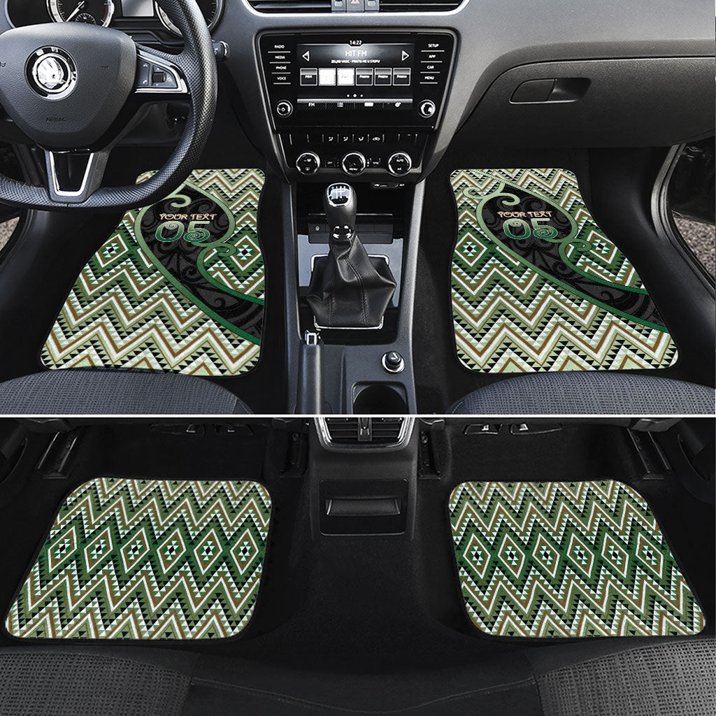 Custom Aotearoa Atua Papatuanuku Car Mats Earth Mother Father Koru Patterns