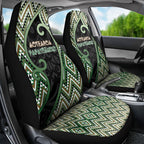 Aotearoa Atua Papatuanuku Car Seat Cover Earth Mother Father Koru Patterns