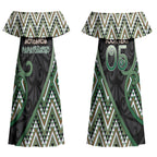 Custom Aotearoa Atua Papatuanuku Couples Matching Off Shoulder Maxi Dress and Hawaiian Shirt Earth Mother Father Koru Patterns