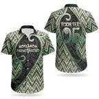 Custom Aotearoa Atua Papatuanuku Couples Matching Tank Maxi Dress and Hawaiian Shirt Earth Mother Father Koru Patterns