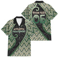 Custom Aotearoa Atua Papatuanuku Family Matching Summer Maxi Dress and Hawaiian Shirt Earth Mother Father Koru Patterns