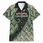 Custom Aotearoa Atua Papatuanuku Hawaiian Shirt Earth Mother Father Koru Patterns