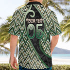 Custom Aotearoa Atua Papatuanuku Hawaiian Shirt Earth Mother Father Koru Patterns