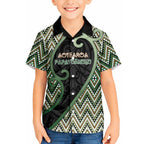 Custom Aotearoa Atua Papatuanuku Hawaiian Shirt Earth Mother Father Koru Patterns