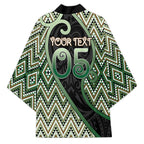 Custom Aotearoa Atua Papatuanuku Kimono Earth Mother Father Koru Patterns