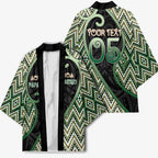 Custom Aotearoa Atua Papatuanuku Kimono Earth Mother Father Koru Patterns