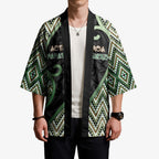 Custom Aotearoa Atua Papatuanuku Kimono Earth Mother Father Koru Patterns