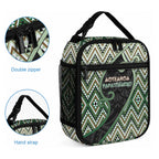 Aotearoa Atua Papatuanuku Lunch Bag Earth Mother Father Koru Patterns
