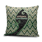 Aotearoa Atua Papatuanuku Pillow Cover Earth Mother Father Koru Patterns