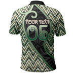 Custom Aotearoa Atua Papatuanuku Polo Shirt Earth Mother Father Koru Patterns
